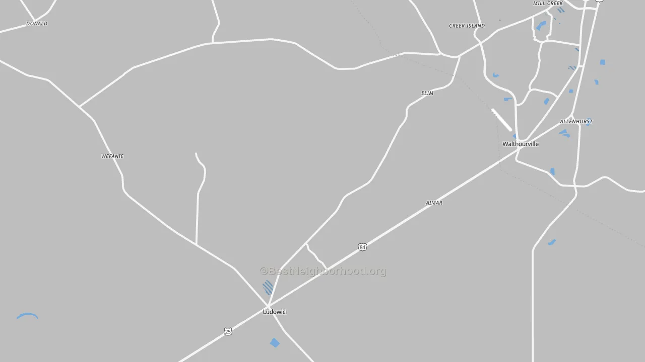 Transit Grade map of 31316, GA