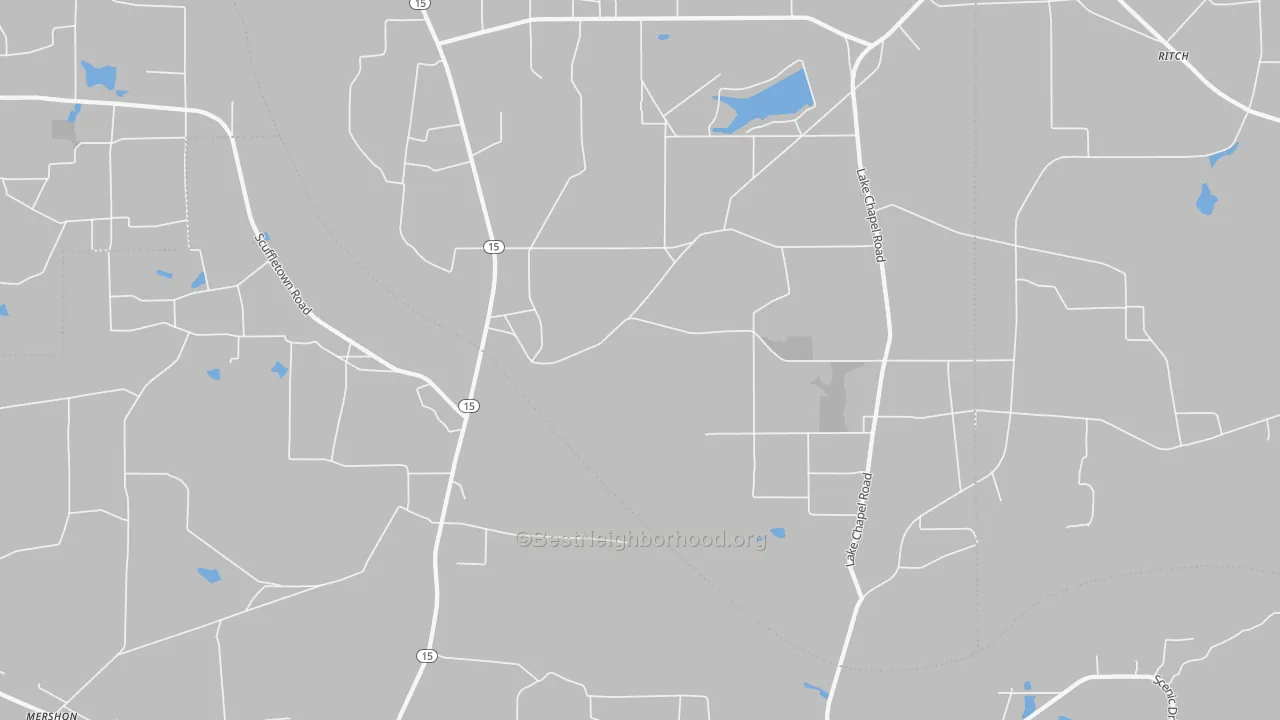 Transit Grade map of 31518, GA