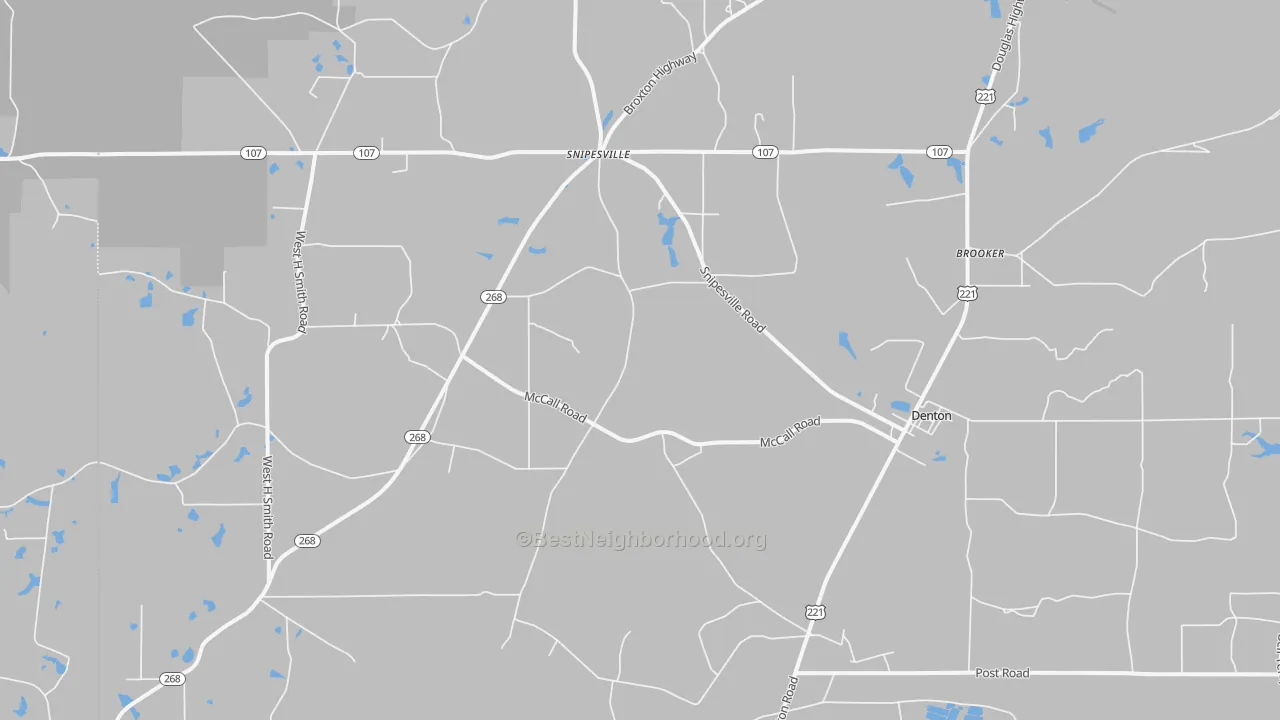 Transit Grade map of 31532, GA