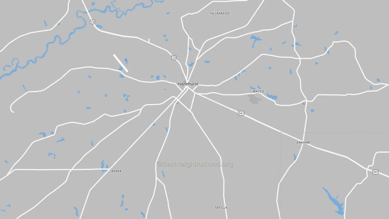 Transit Grade map of 31539, GA