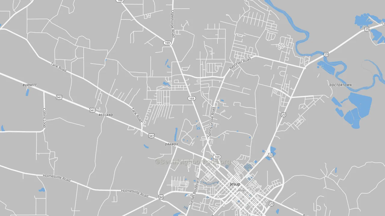 Transit Grade map of 31545, GA