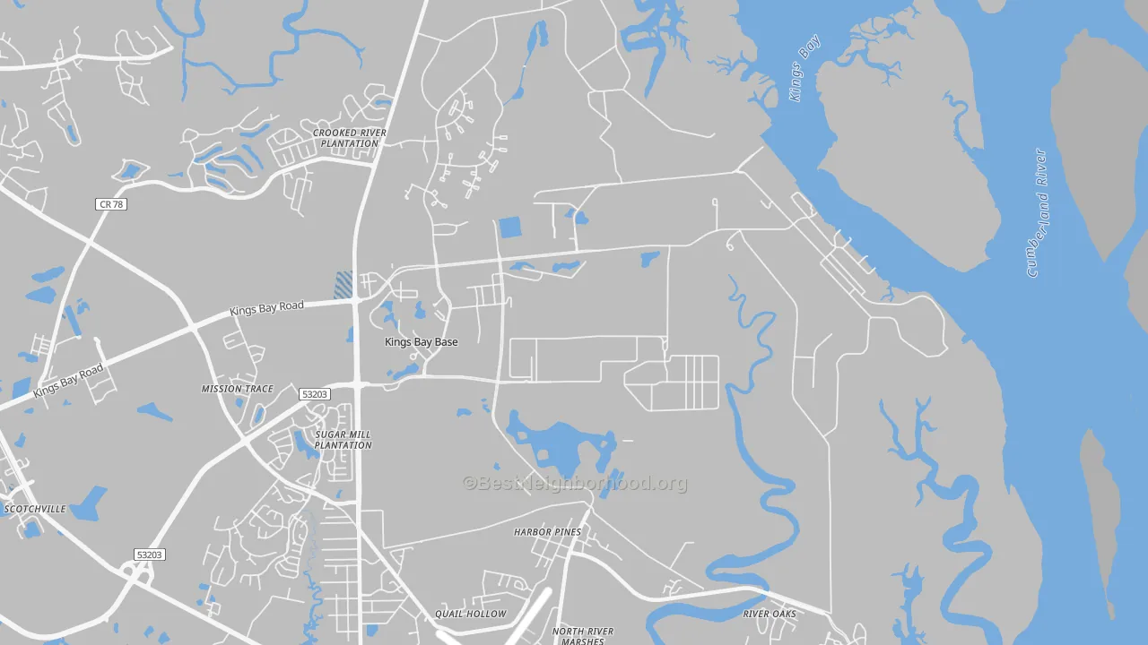 Transit Grade map of 31547, GA