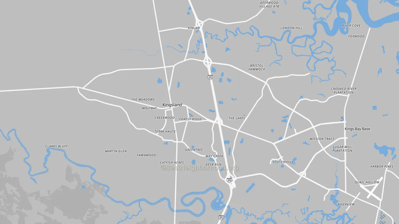 Transit Grade map of 31548, GA