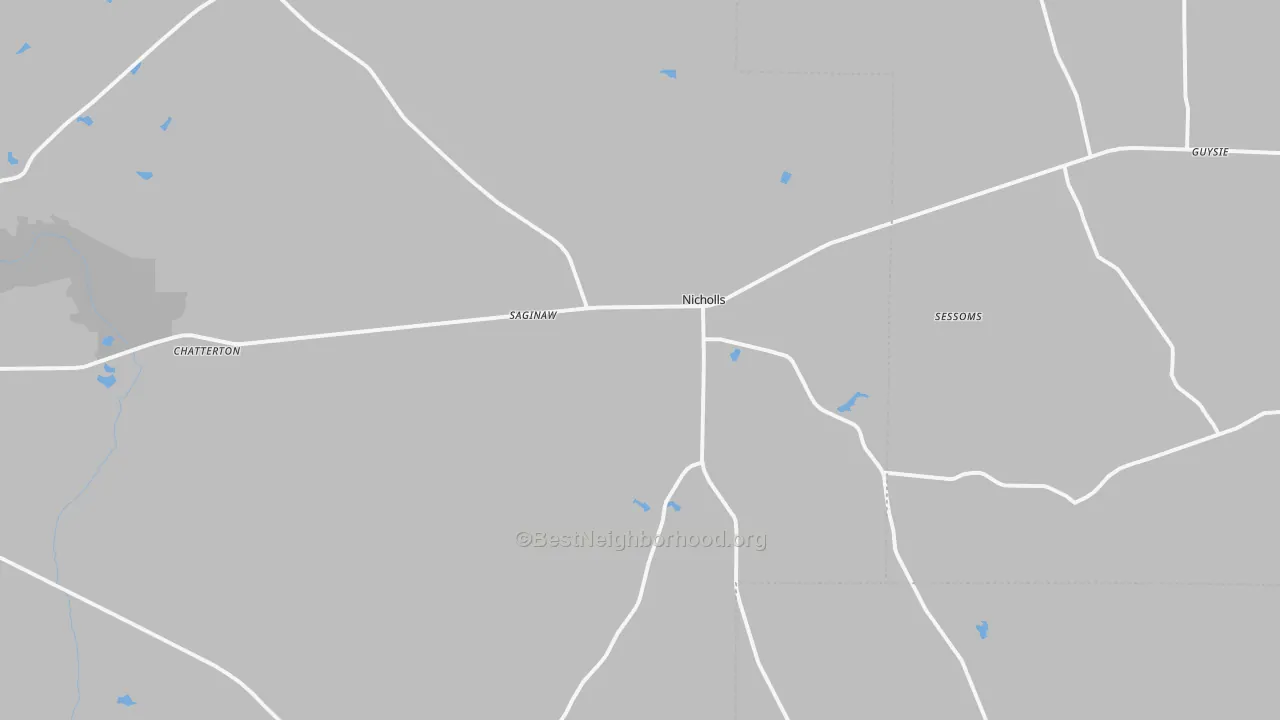 Transit Grade map of 31554, GA