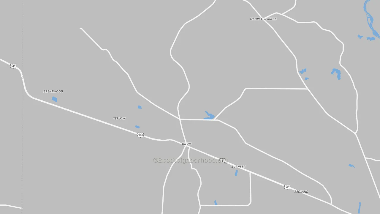 Transit Grade map of 31555, GA