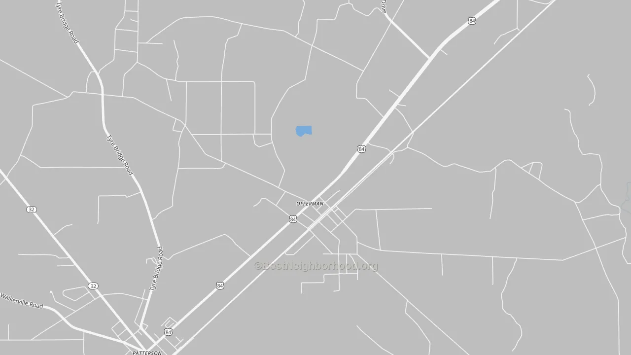 Transit Grade map of 31556, GA