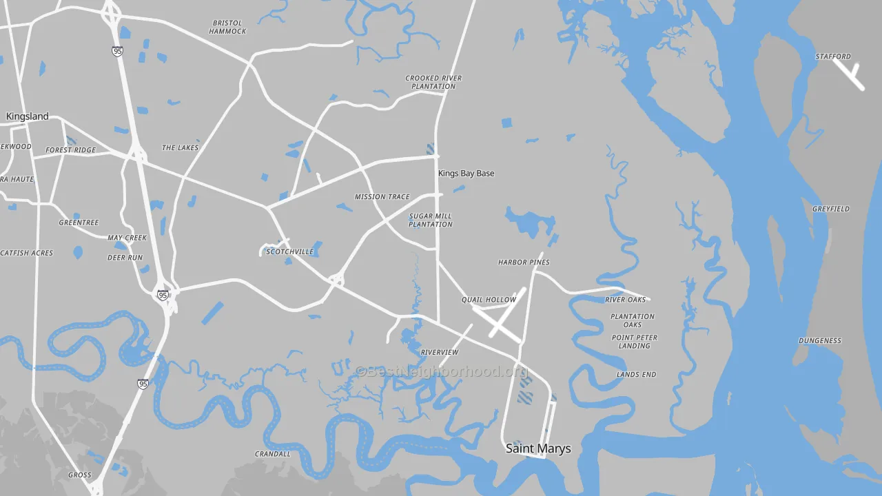 Transit Grade map of 31558, GA