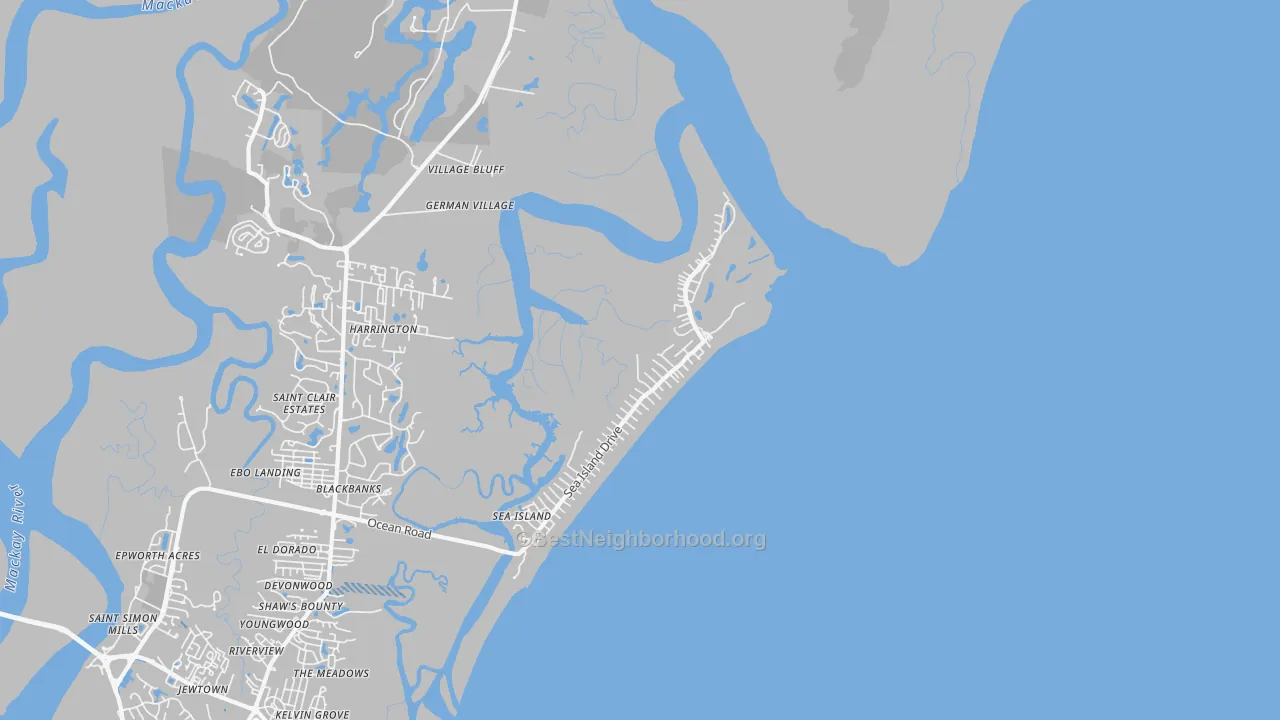 Transit Grade map of 31561, GA