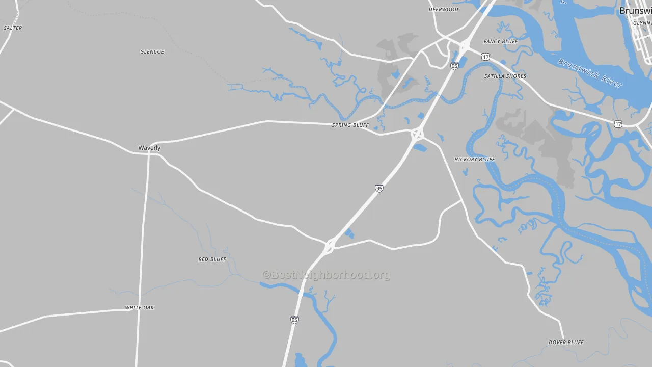 Transit Grade map of 31565, GA