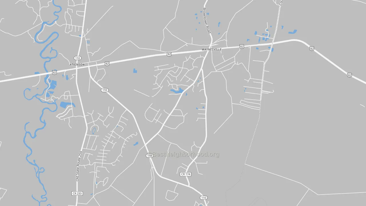 Transit Grade map of 31566, GA