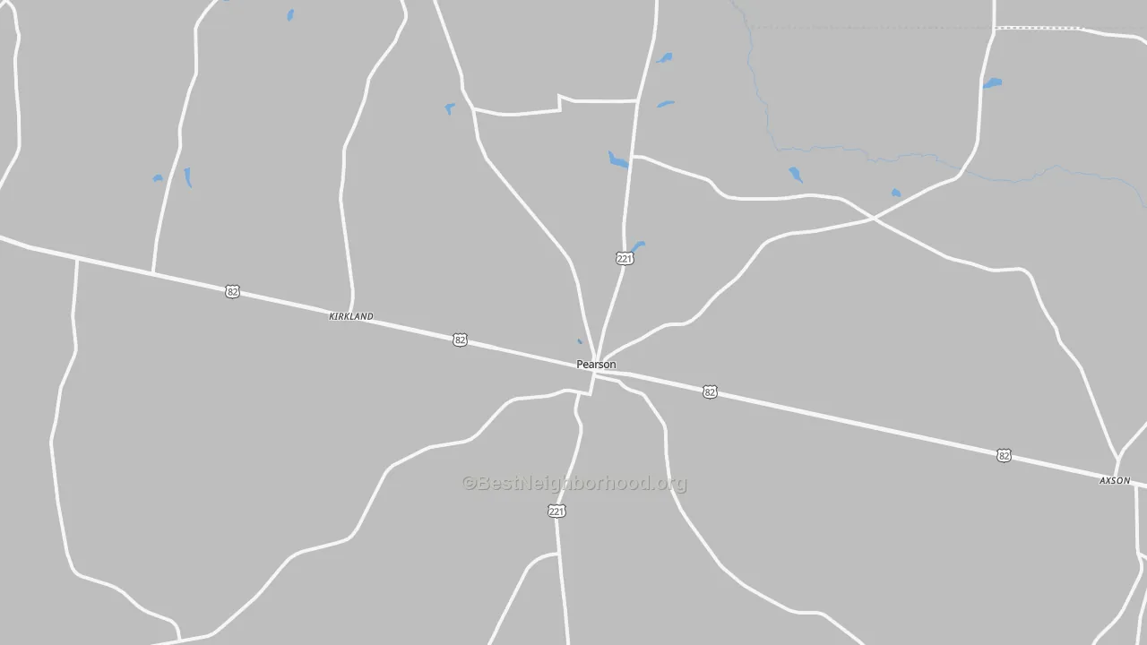 Transit Grade map of 31642, GA