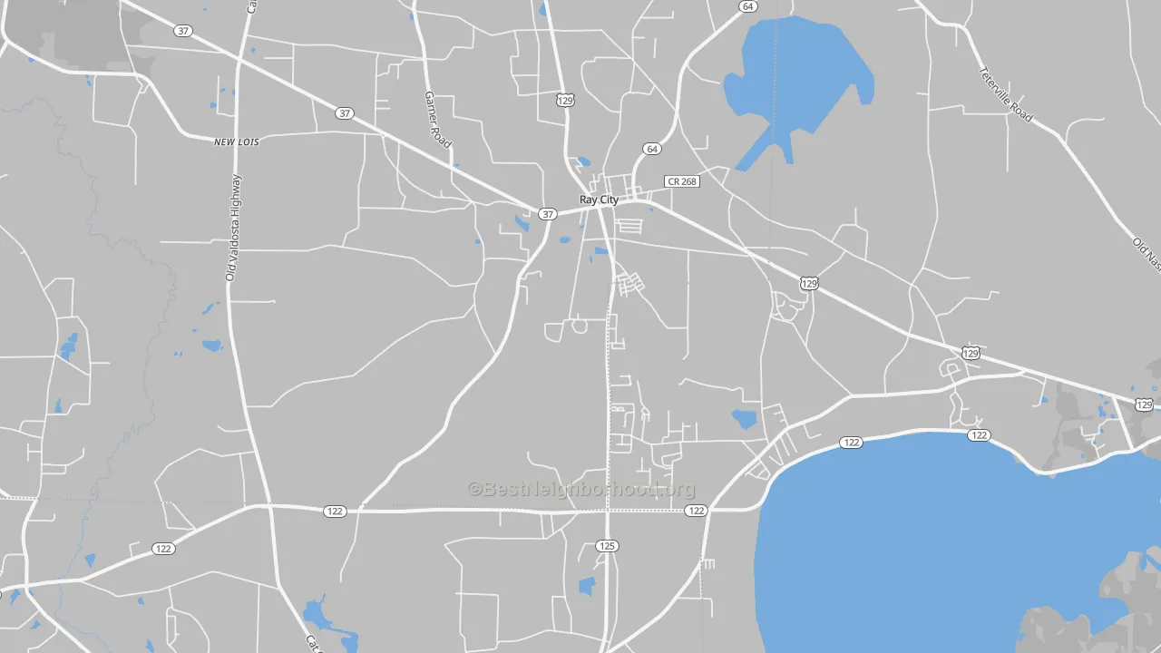 Transit Grade map of 31645, GA