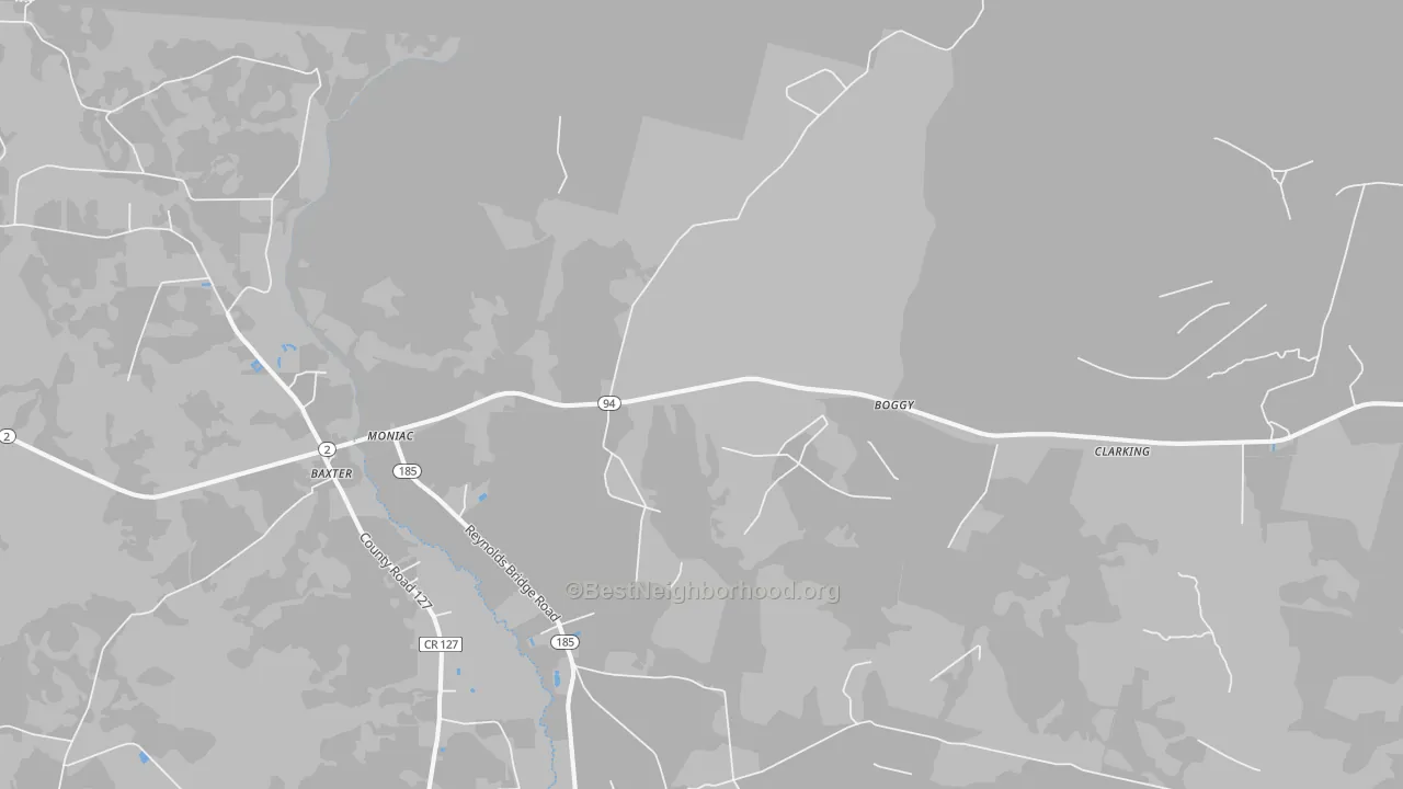 Transit Grade map of 31646, GA