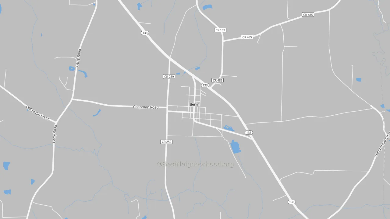 Transit Grade map of 31722, GA