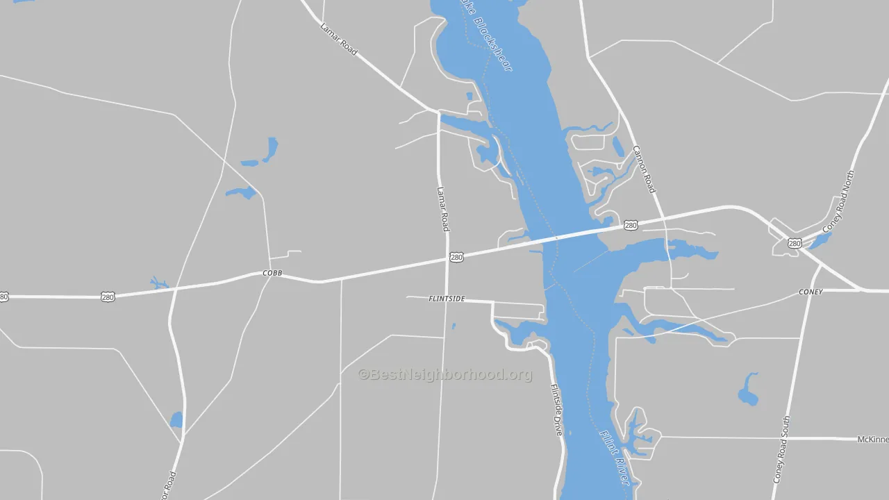 Transit Grade map of 31735, GA