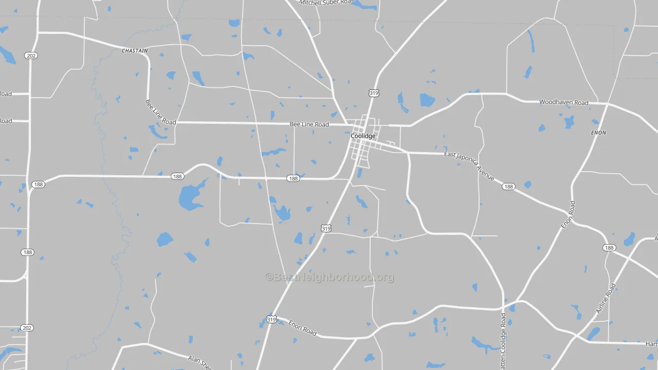 Transit Grade map of 31738, GA