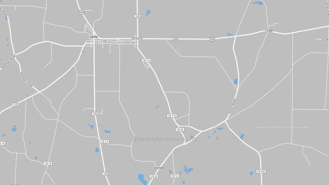 Transit Grade map of 31743, GA