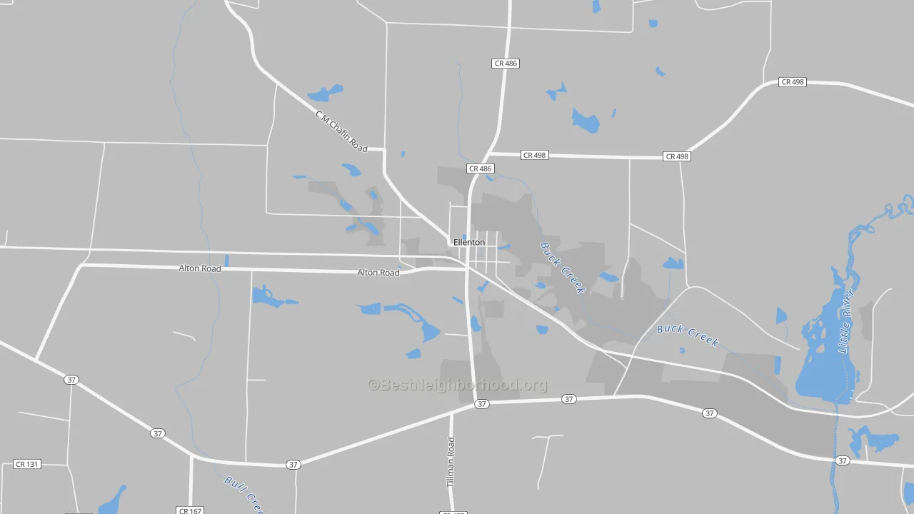 Transit Grade map of 31747, GA
