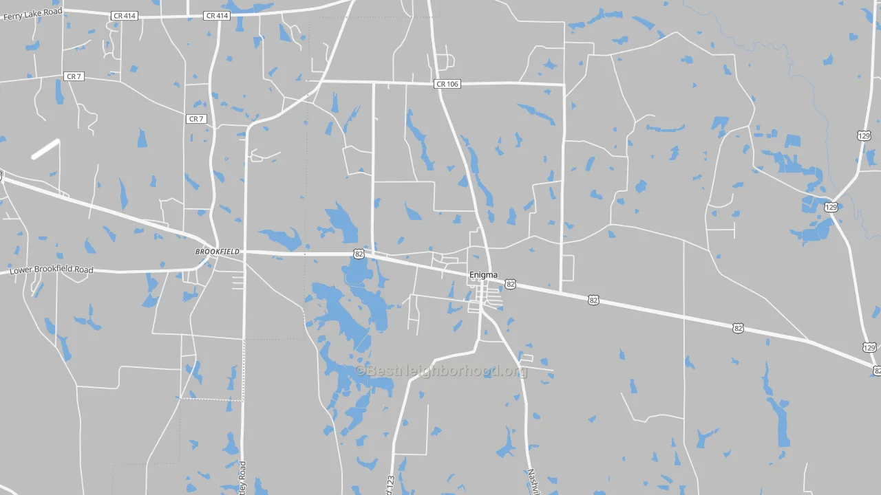 Transit Grade map of 31749, GA