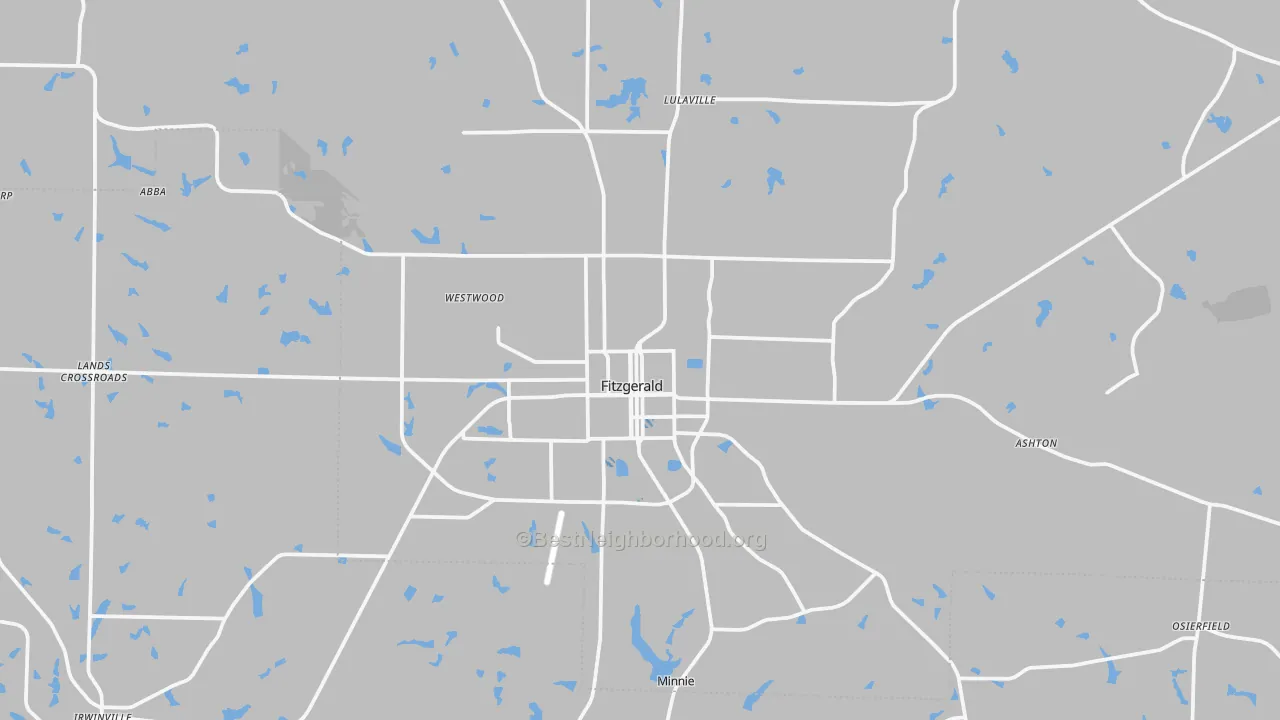 Transit Grade map of 31750, GA