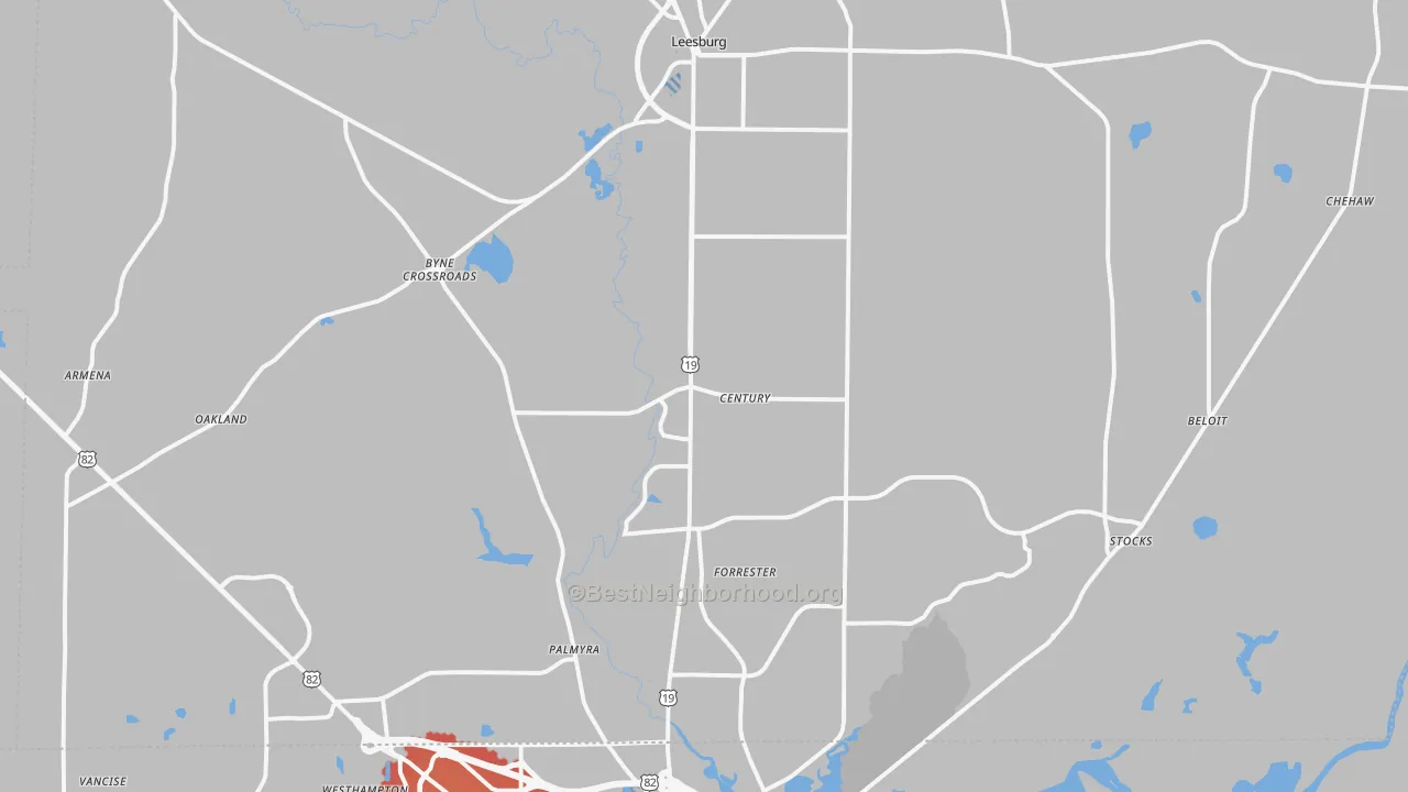 Transit Grade map of 31763, GA
