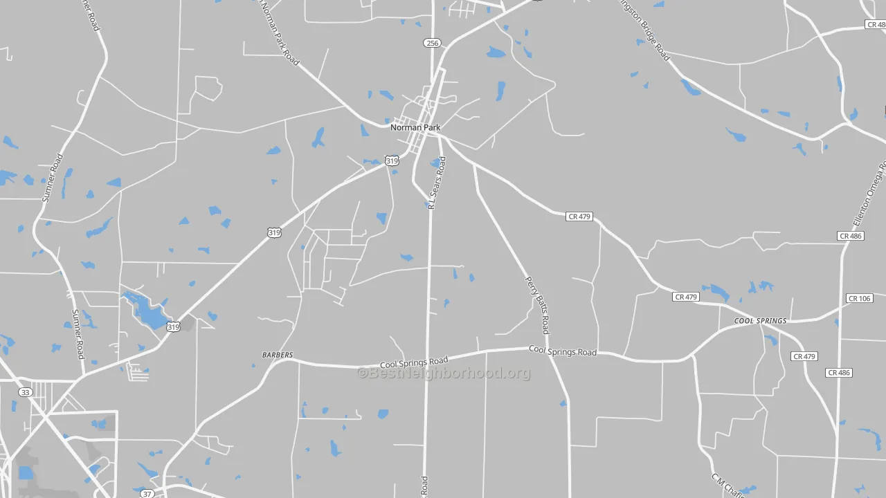 Transit Grade map of 31771, GA