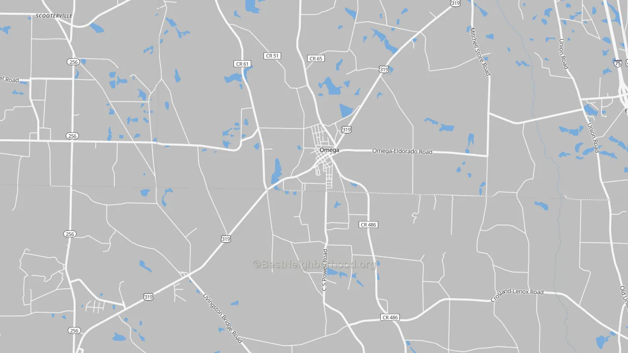 Transit Grade map of 31775, GA