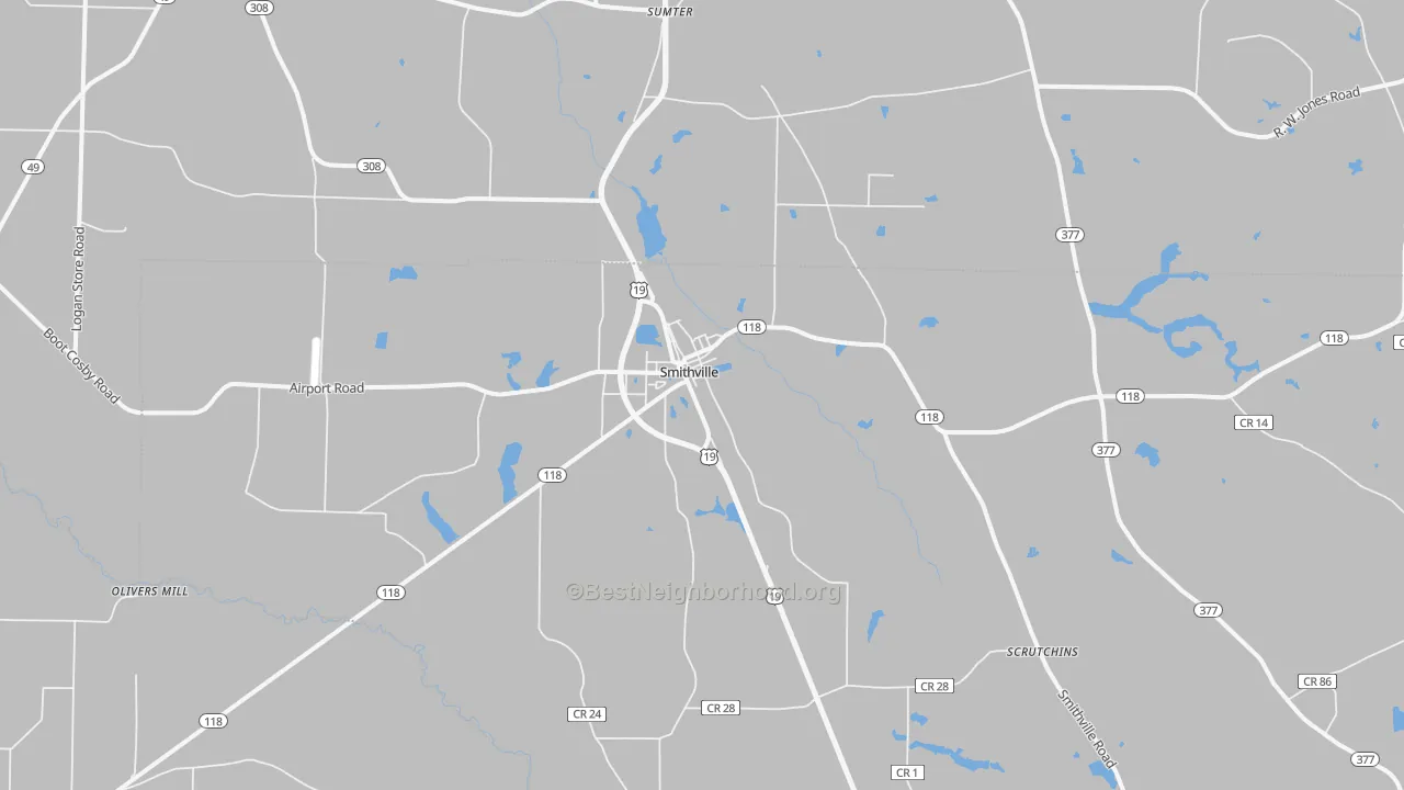 Transit Grade map of 31787, GA