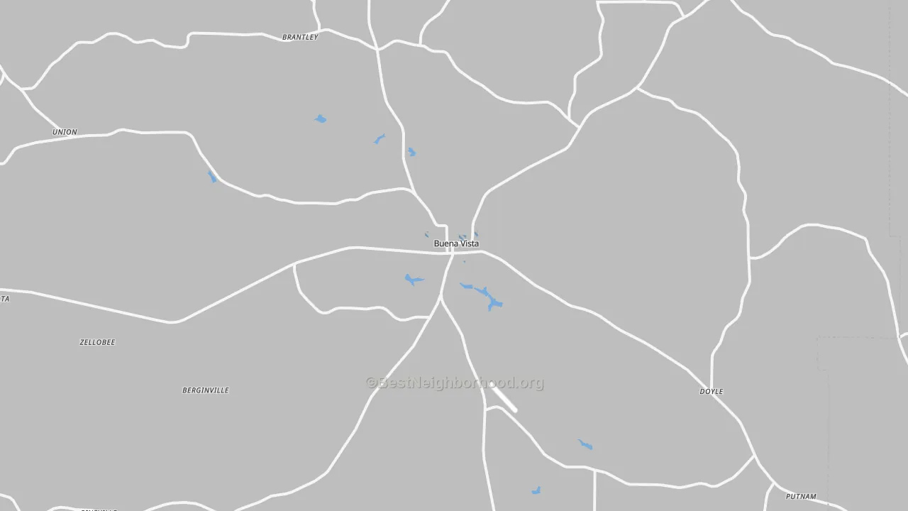 Transit Grade map of 31803, GA