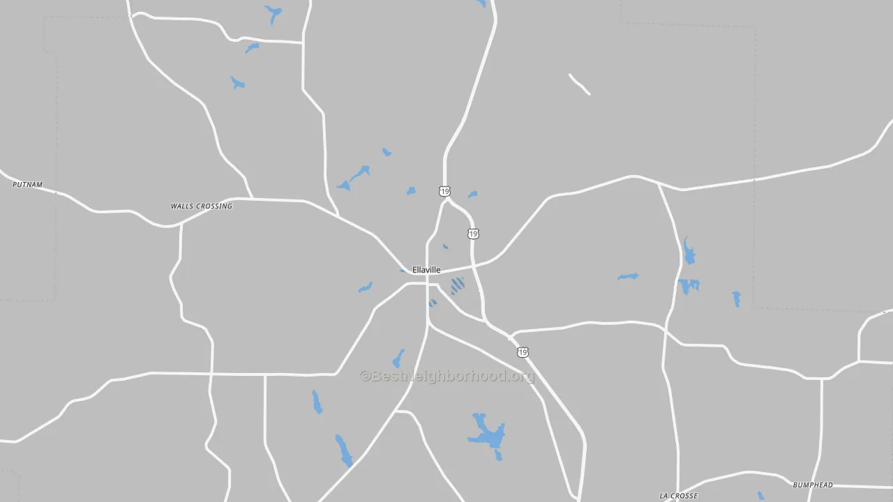 Transit Grade map of 31806, GA