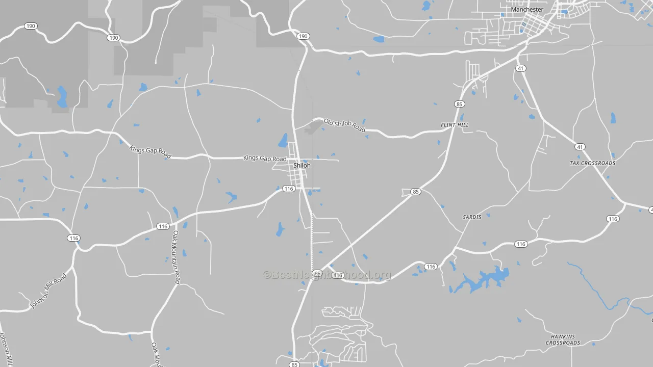 Transit Grade map of 31826, GA