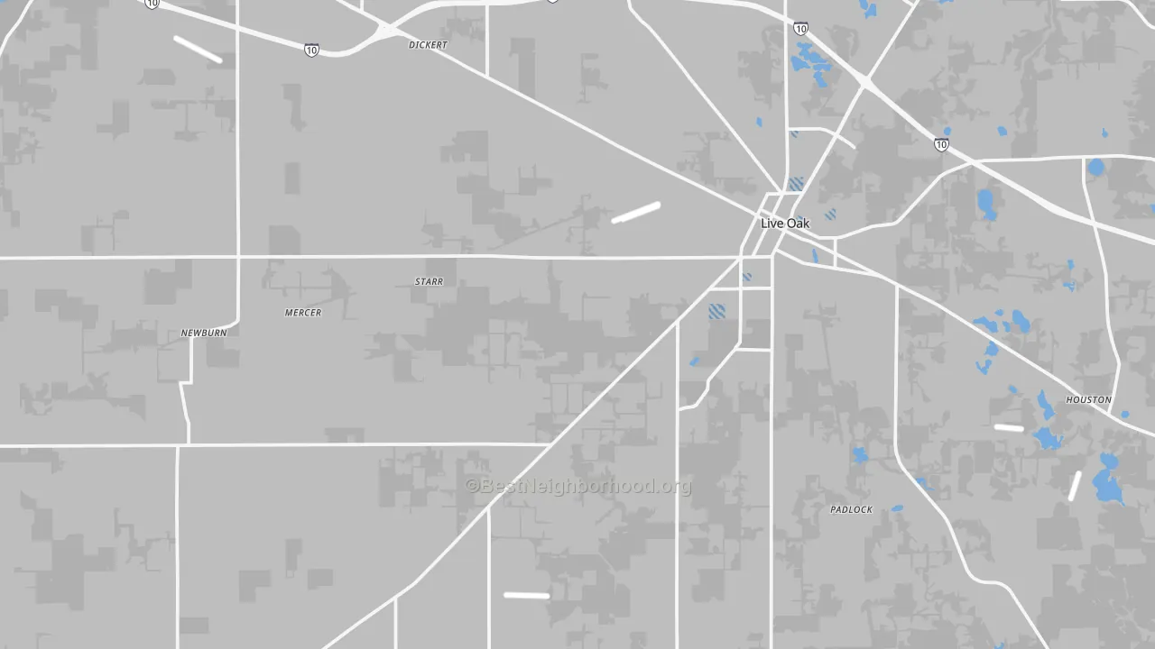 Transit Grade map of 32060, FL