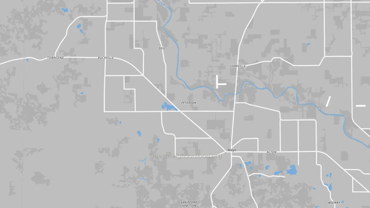 Transit Grade map of 32066, FL