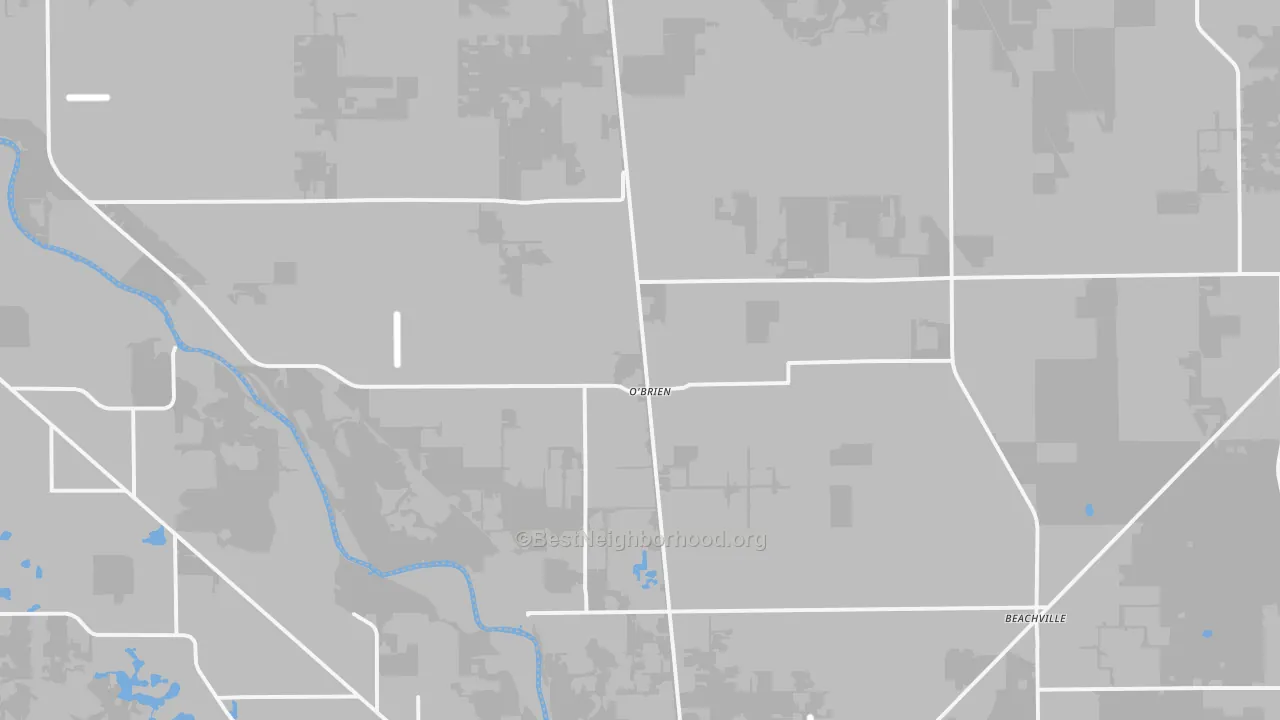 Transit Grade map of 32071, FL