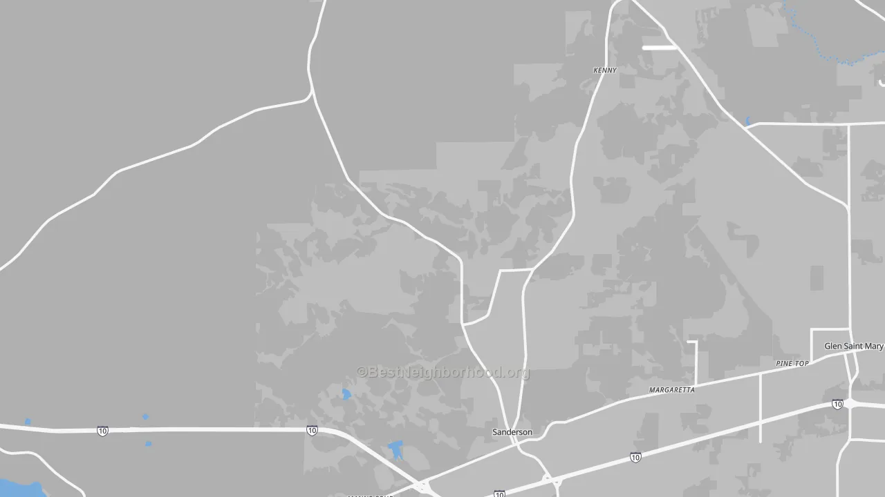 Transit Grade map of 32087, FL