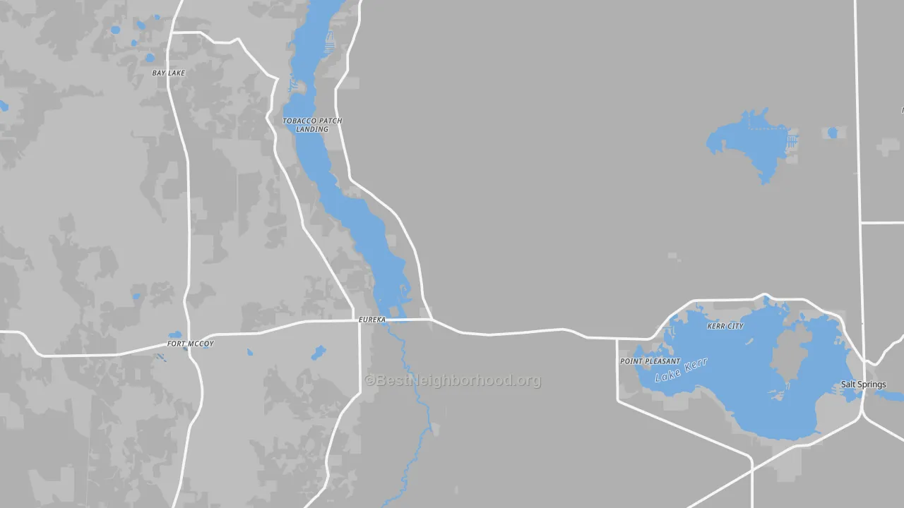 Transit Grade map of 32134, FL