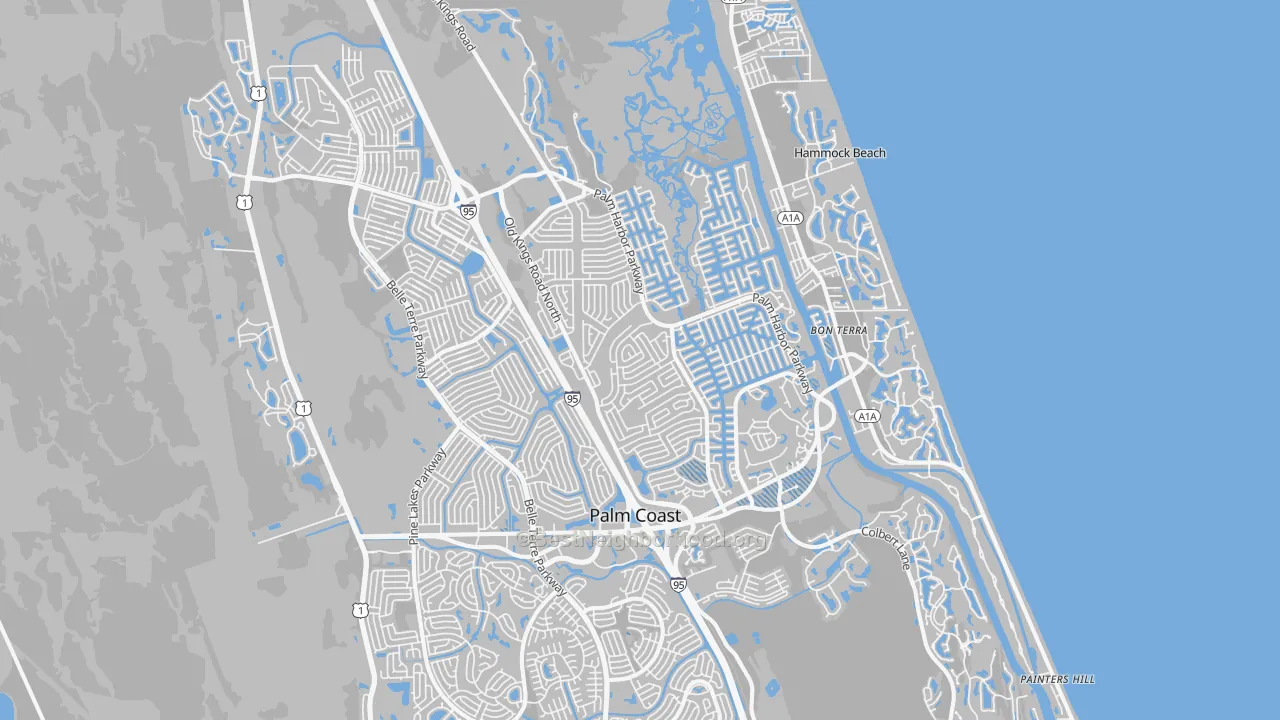 Transit Grade map of 32137, FL