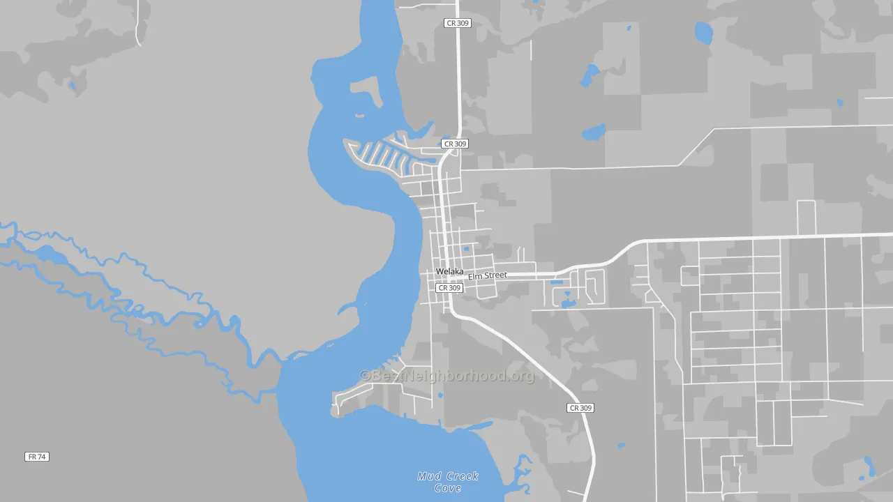 Transit Grade map of 32193, FL