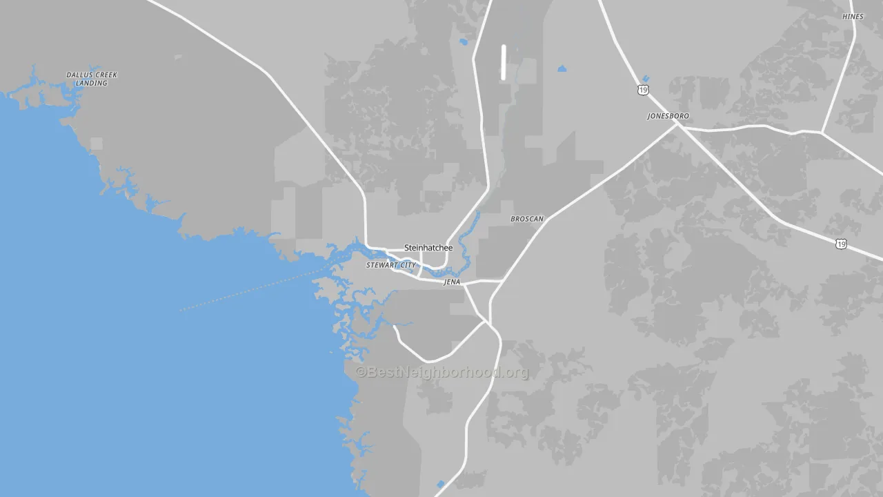 Transit Grade map of 32359, FL