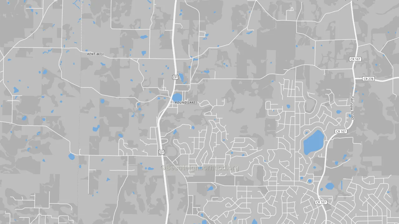Transit Grade map of 32420, FL