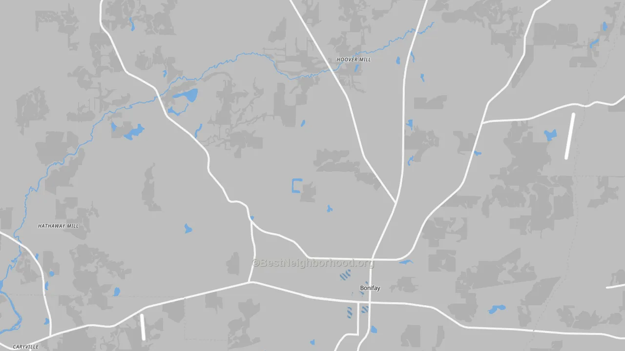 Transit Grade map of 32425, FL