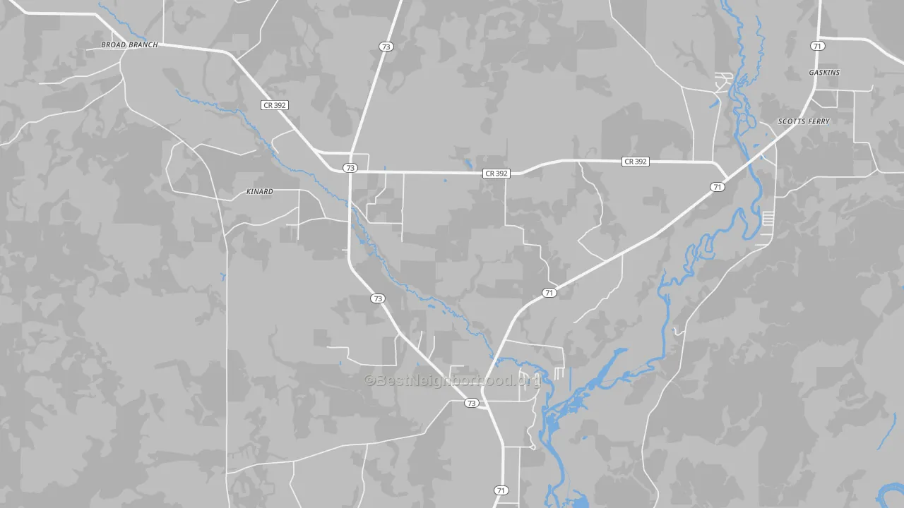 Transit Grade map of 32449, FL