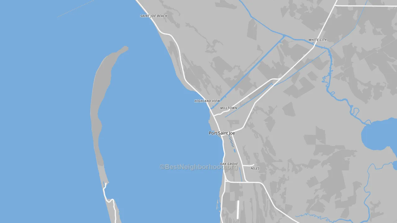 Transit Grade map of 32456, FL
