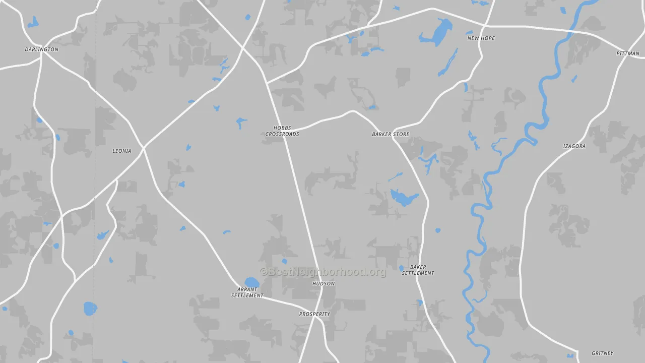 Transit Grade map of 32464, FL