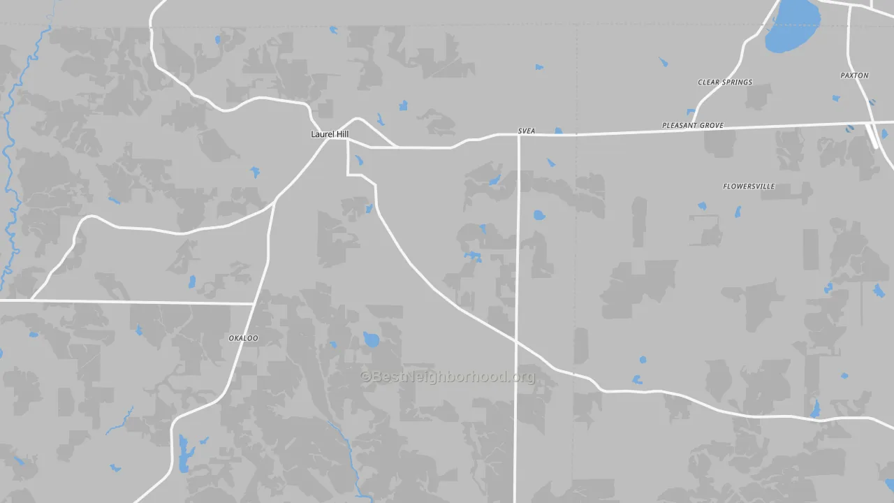 Transit Grade map of 32567, FL