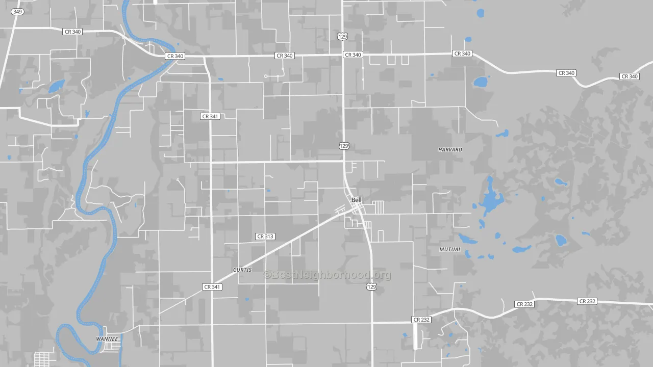 Transit Grade map of 32619, FL