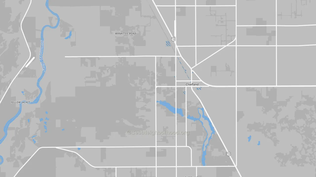 Transit Grade map of 32626, FL