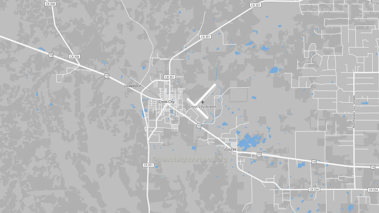 Transit Grade map of 32628, FL