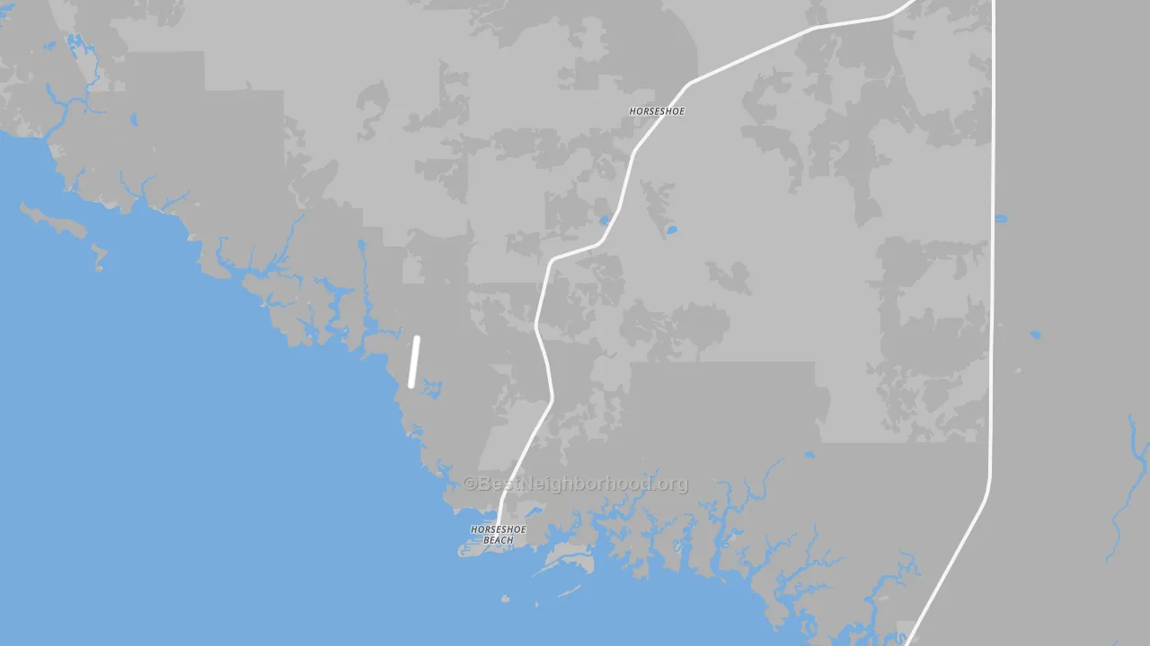 Transit Grade map of 32648, FL