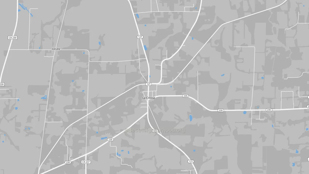 Transit Grade map of 32658, FL